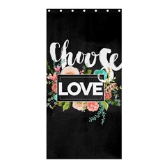 Love Shower Curtain 36  X 72  (stall)  by NouveauDesign