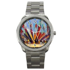 3abstractionism Sport Metal Watch by NouveauDesign