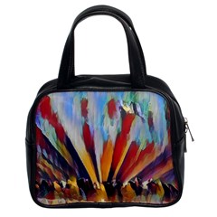 3abstractionism Classic Handbags (2 Sides) by NouveauDesign