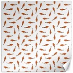 Koi Fishes Motif Pattern Canvas 20  x 20   19 x19.27  Canvas - 1