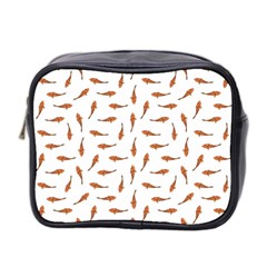 Koi Fishes Motif Pattern Mini Toiletries Bag 2-side by dflcprintsclothing