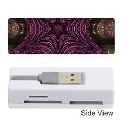 Pink Purple Kaleidoscopic Design Memory Card Reader (stick)  by yoursparklingshop