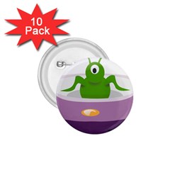 Ufo 1 75  Buttons (10 Pack) by Celenk