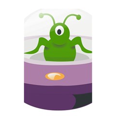 Ufo Shower Curtain 48  X 72  (small)  by Celenk