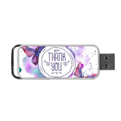 Thank You Portable Usb Flash (two Sides) by Celenk