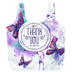 Thank You Full Print Recycle Bags (l)  by Celenk