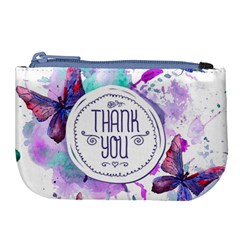 Thank You Large Coin Purse by Celenk