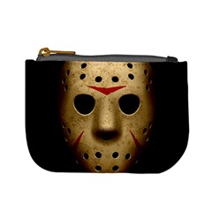 Jason Hockey Goalie Mask Mini Coin Purses