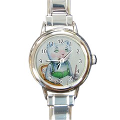  Round Italian Charm Watch by Koolcat