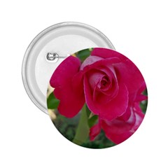 Romantic Red Rose Photography 2 25  Buttons by yoursparklingshop