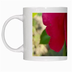 Romantic Red Rose Photography White Mugs by yoursparklingshop