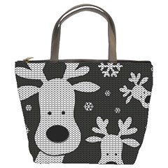 Cute Reindeer  Bucket Bags