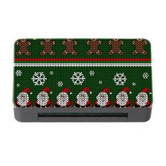 Ugly Christmas Sweater Memory Card Reader With Cf by Valentinaart