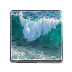 Awesome Wave Ocean Photography Memory Card Reader (square) by yoursparklingshop