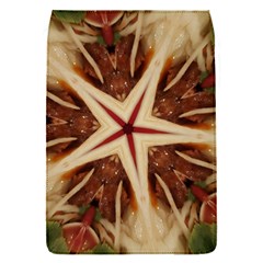 Spaghetti Italian Pasta Kaleidoscope Funny Food Star Design Flap Covers (s)  by yoursparklingshop