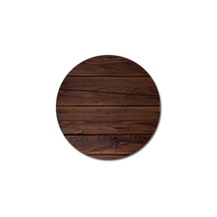 Rustic Dark Brown Wood Wooden Fence Background Elegant Golf Ball Marker