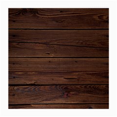 Rustic Dark Brown Wood Wooden Fence Background Elegant Medium Glasses Cloth by yoursparklingshop