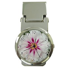 Floral Soft Pink Flower Photography Peony Rose Money Clip Watches