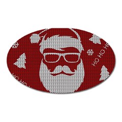Ugly Christmas Sweater Oval Magnet