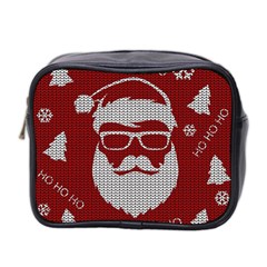 Ugly Christmas Sweater Mini Toiletries Bag 2-side by Valentinaart