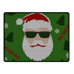 Ugly Christmas Sweater Fleece Blanket (small)