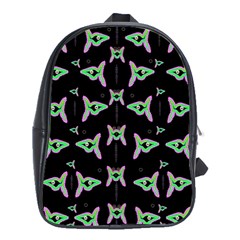 Fishes Talking About Love And Stuff School Bag (xl) by pepitasart