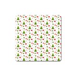 Christmas pattern Square Magnet Front