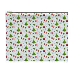 Christmas Pattern Cosmetic Bag (xl) by Valentinaart