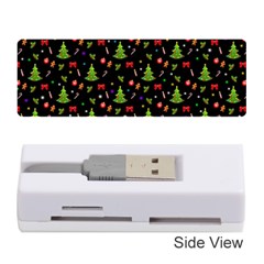 Christmas Pattern Memory Card Reader (stick)  by Valentinaart