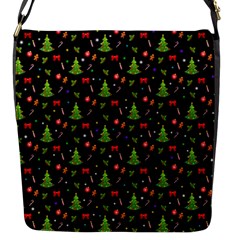 Christmas Pattern Flap Messenger Bag (s)