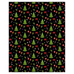 Christmas Pattern Drawstring Bag (small)