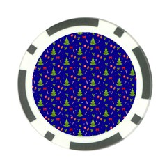 Christmas Pattern Poker Chip Card Guard (10 Pack) by Valentinaart