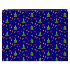Christmas Pattern Cosmetic Bag (xxxl)  by Valentinaart