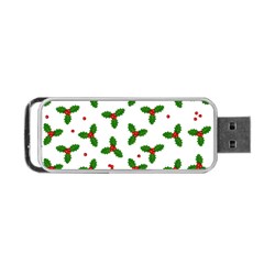 Christmas Pattern Portable Usb Flash (one Side)