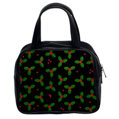 Christmas Pattern Classic Handbags (2 Sides) by Valentinaart