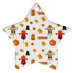 Thanksgiving Star Ornament (Two Sides) Back