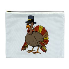 Thanksgiving Turkey  Cosmetic Bag (xl) by Valentinaart