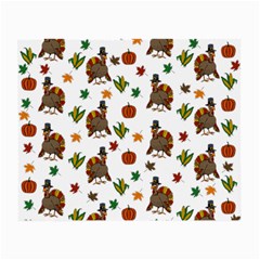 Thanksgiving turkey  Small Glasses Cloth