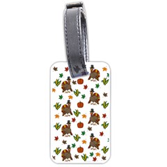 Thanksgiving turkey  Luggage Tags (One Side) 