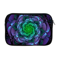 Beautiful Purple & Green Aeonium Arboreum Zwartkop Apple Macbook Pro 17  Zipper Case