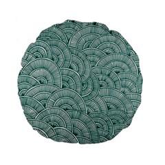 Design Art Wesley Fontes Standard 15  Premium Flano Round Cushions by wesleystores