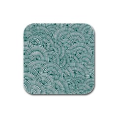 Design Art Wesley Fontes Rubber Square Coaster (4 Pack)  by wesleystores