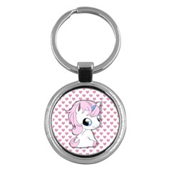 Baby Unicorn Key Chains (round) 