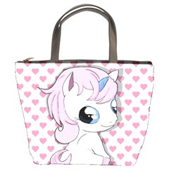 Baby Unicorn Bucket Bags by Valentinaart