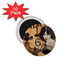 Vintage Cinema 1 75  Magnets (10 Pack)  by Valentinaart