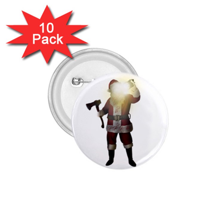 Santa Killer 1.75  Buttons (10 pack)