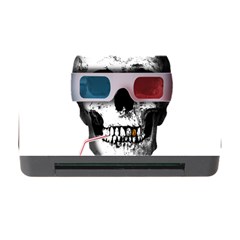 Cinema Skull Memory Card Reader With Cf by Valentinaart