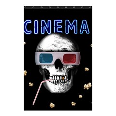 Cinema Skull Shower Curtain 48  X 72  (small) 