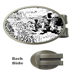 Graffiti Money Clips (oval)  by Valentinaart