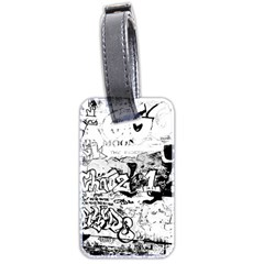 Graffiti Luggage Tags (two Sides) by Valentinaart